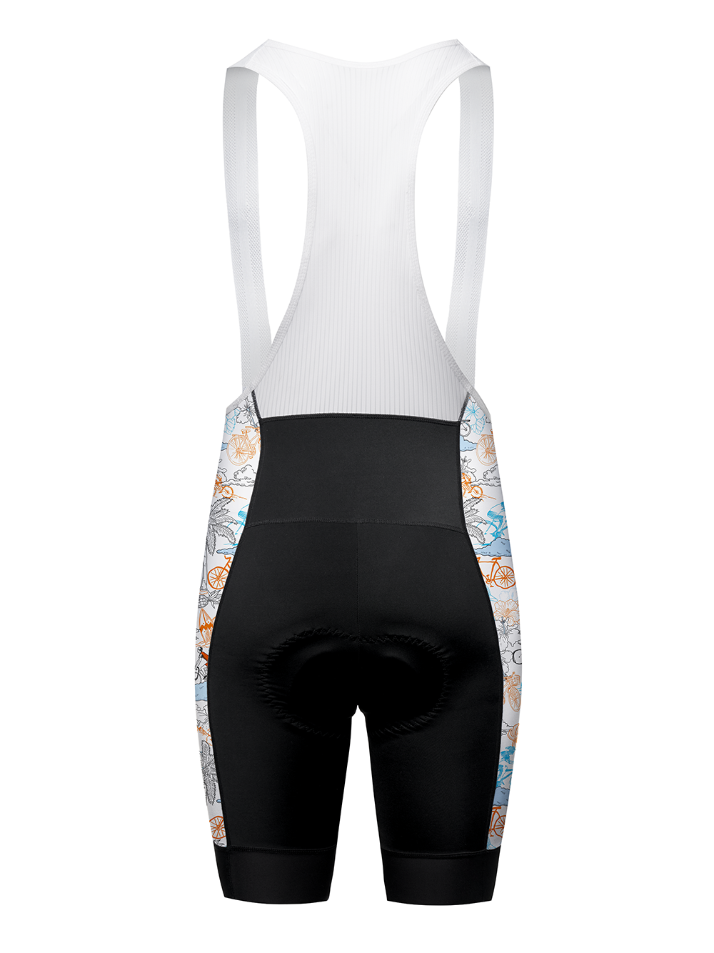 Orionride Hawaiian Style Cycling Bib Short