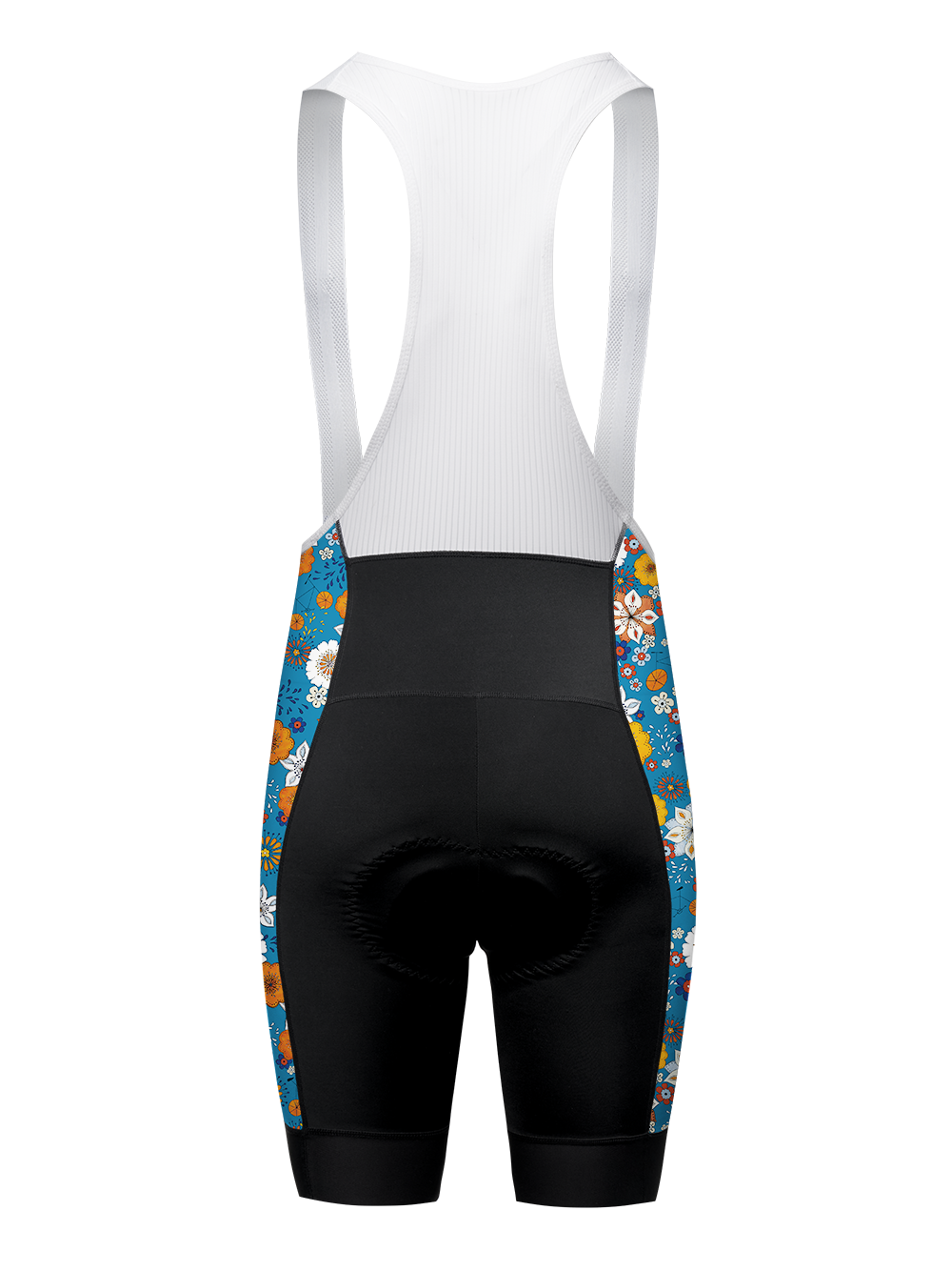 Orionride Flat Flowers Cycling Bib Short