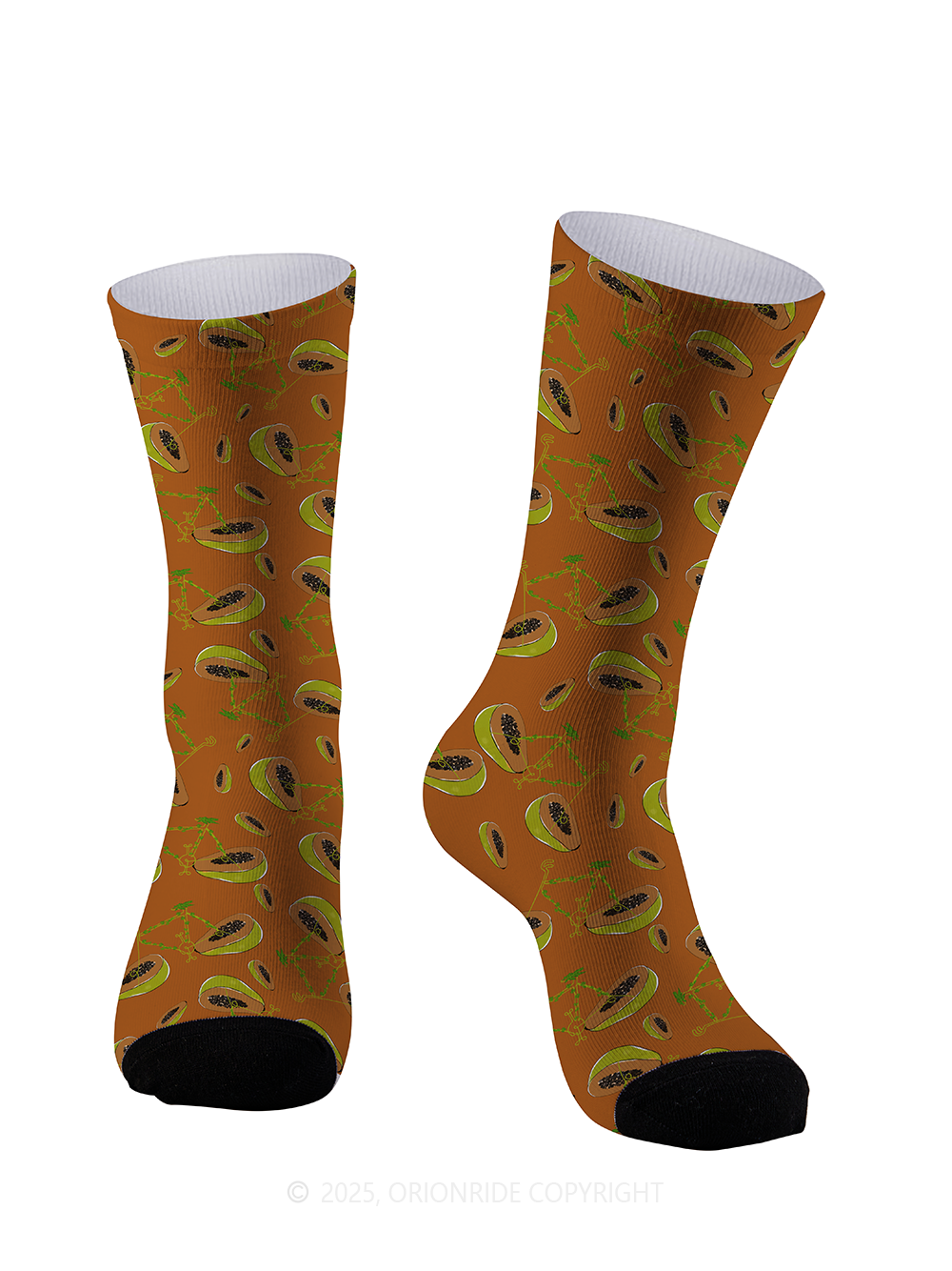 Orionride Papaya Bicycle Cycling Socks