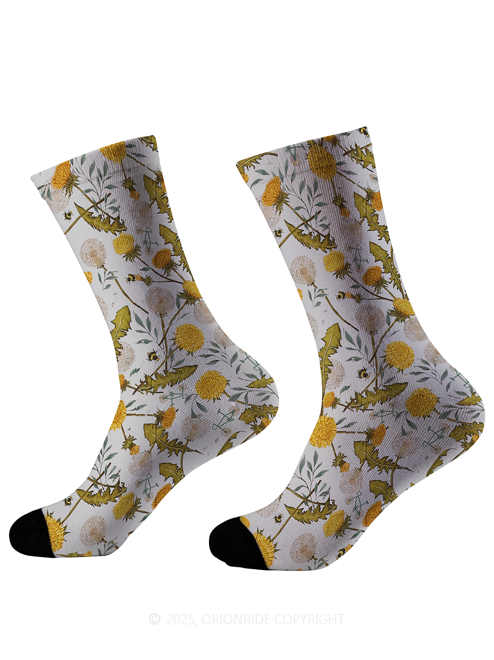 Orionride Dandelion Wheel Cycling Socks