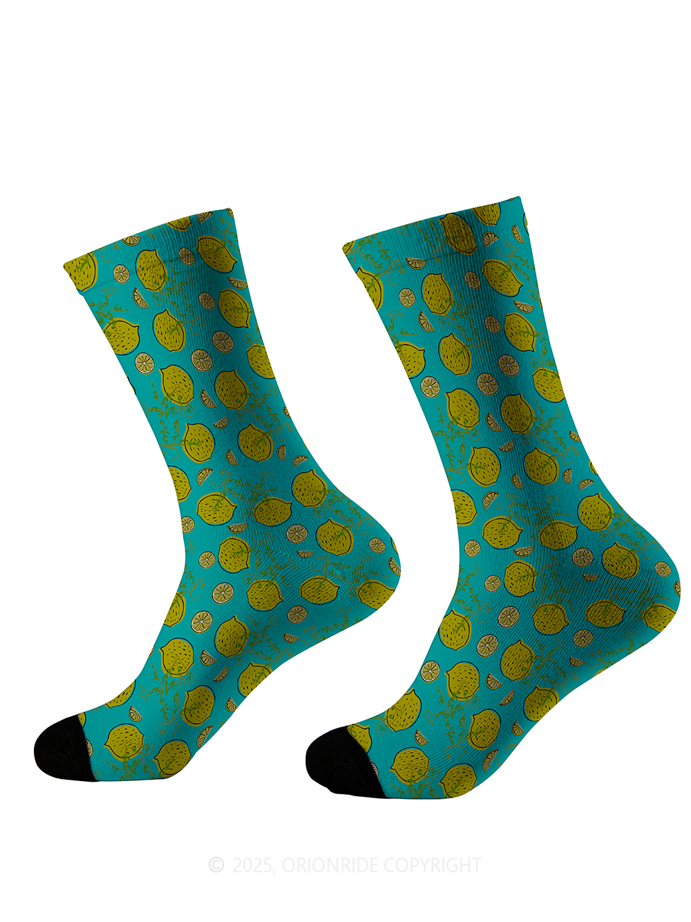 Orionride Lemon Bike Cycling Socks