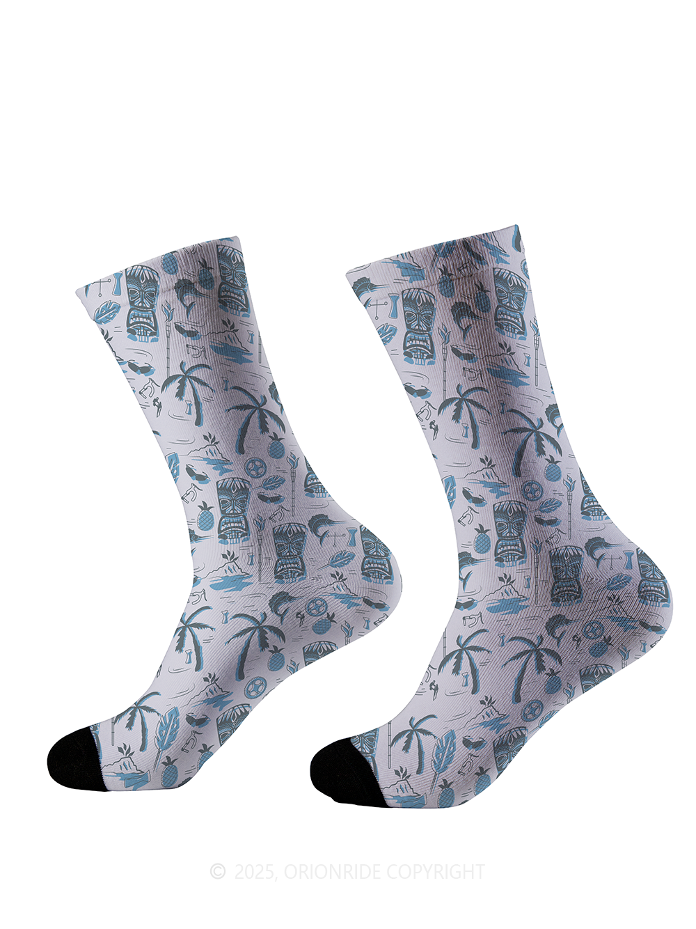 Orionride Hawaiian Ethnic Customs Cycling Socks