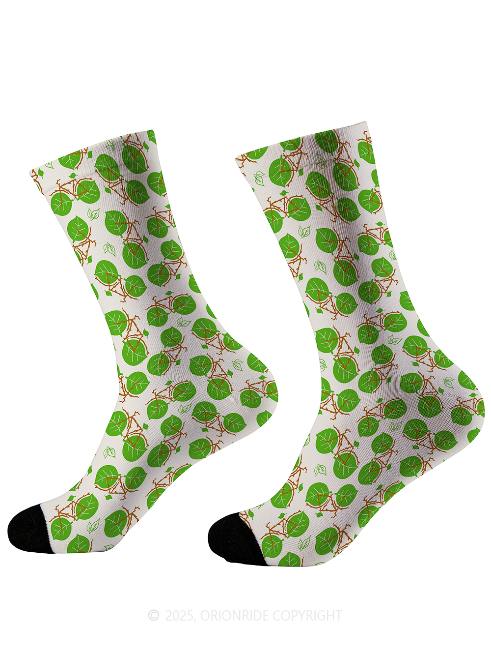 Orionride Green Cycling Socks