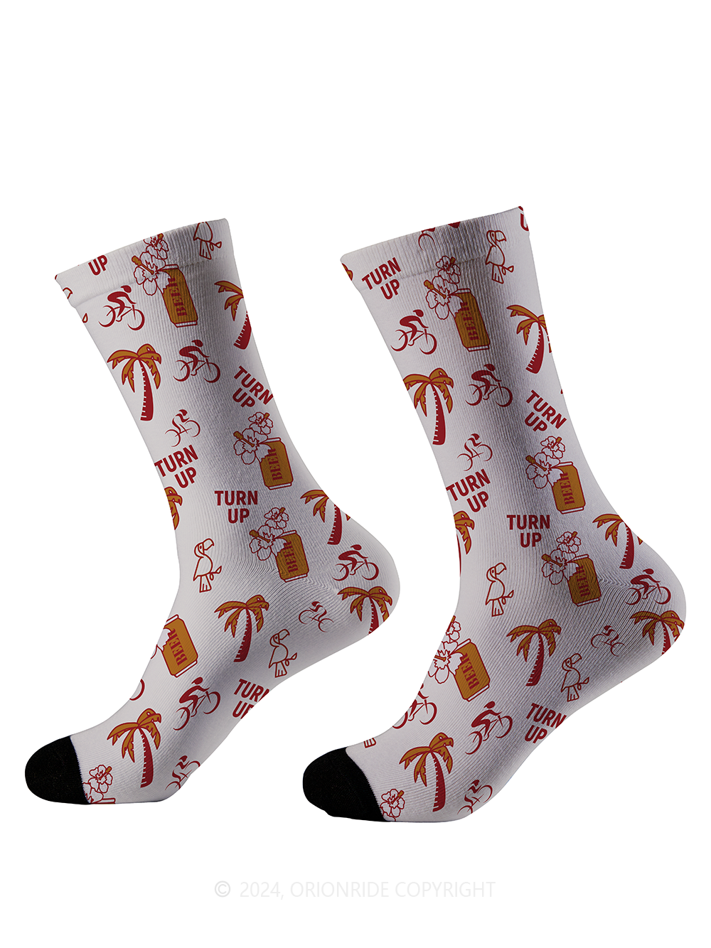 Orionride Turn Up Cycling Socks