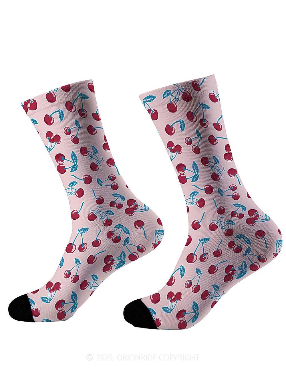 Orionride Cherry Bicycle Cycling Socks