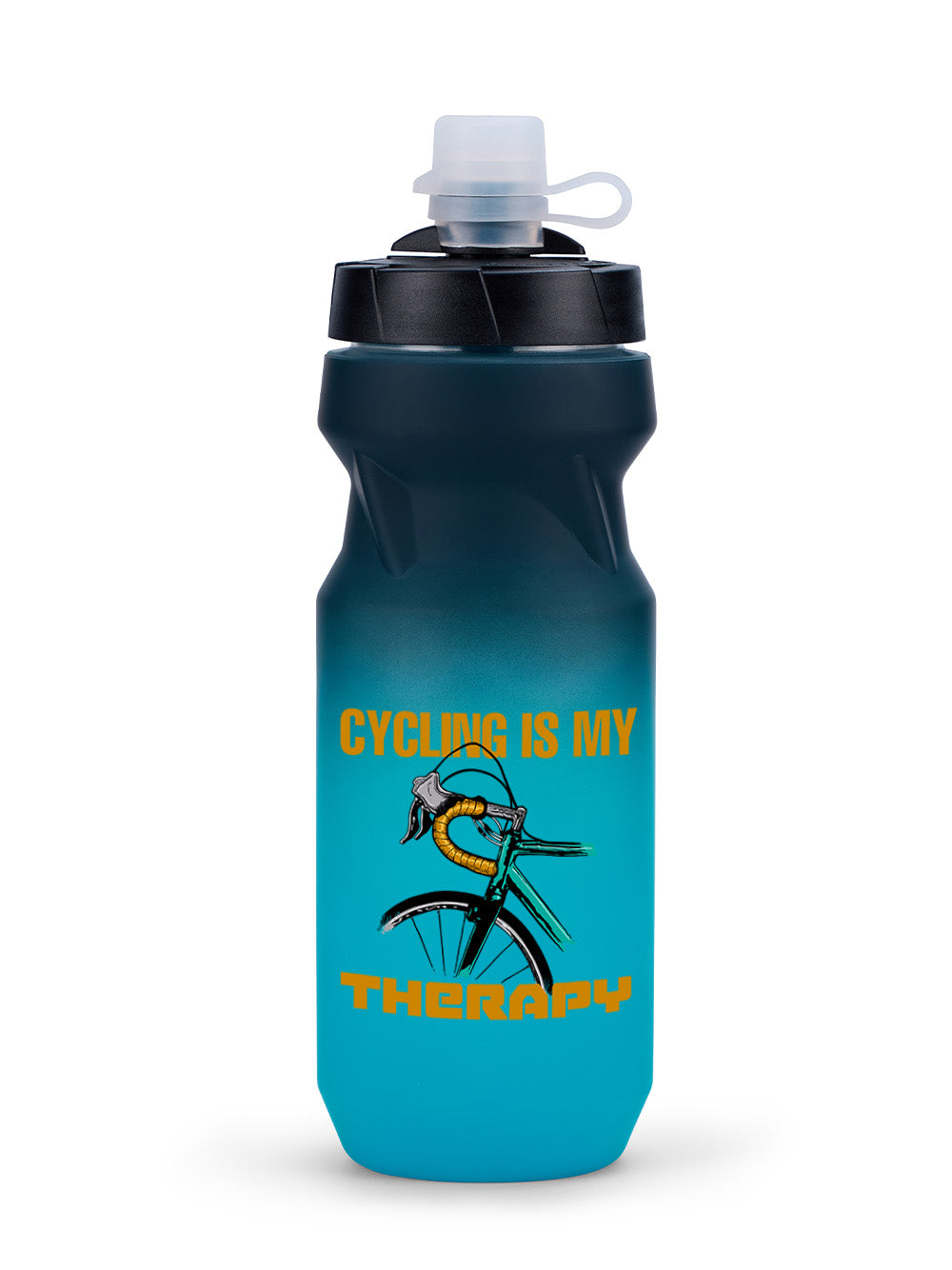 Orionride Cycling Is My Therapy 22oz Cycling Water Bottle