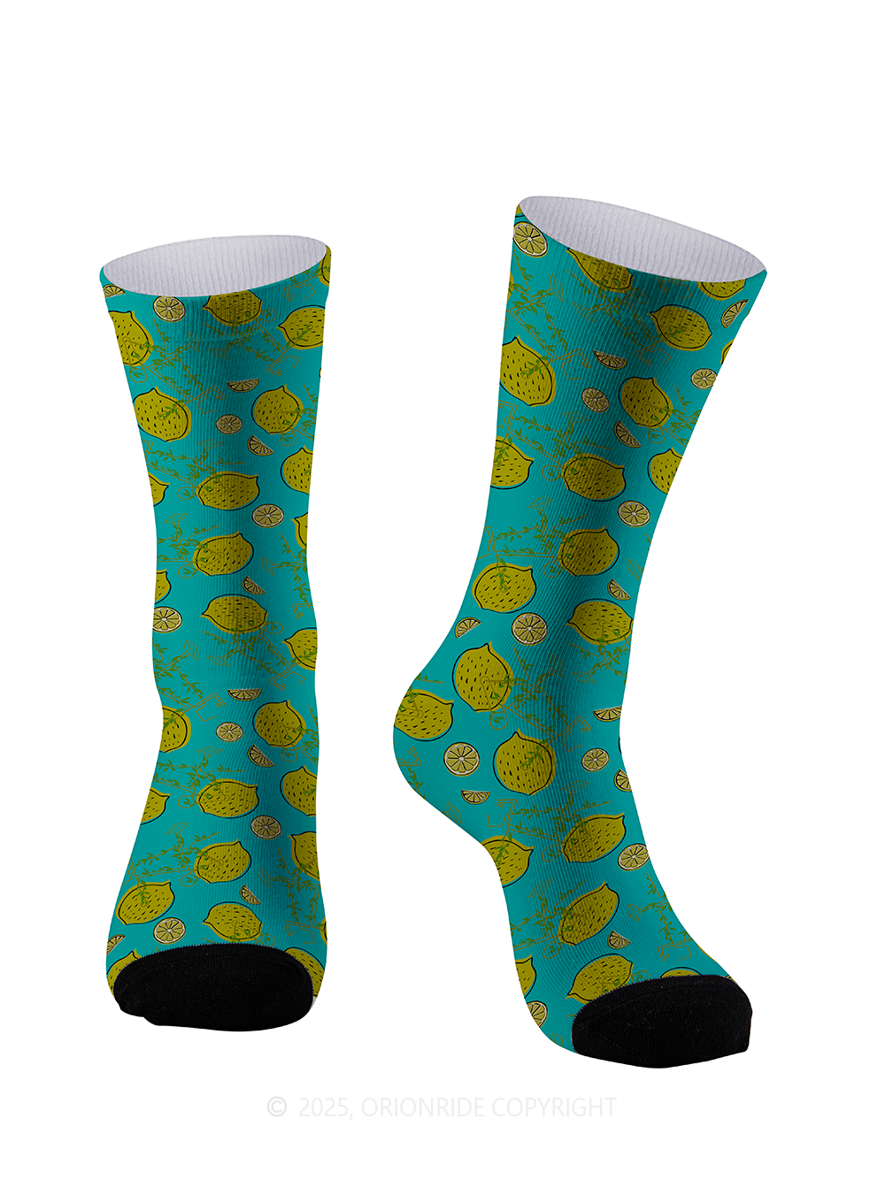 Orionride Lemon Bike Cycling Socks