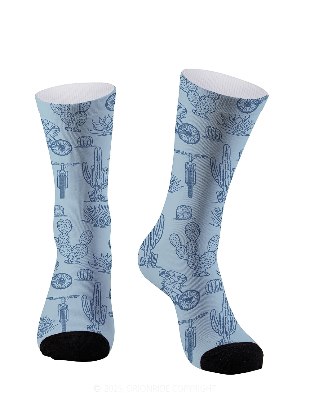 Orionride Desert Cactus Cycling Socks