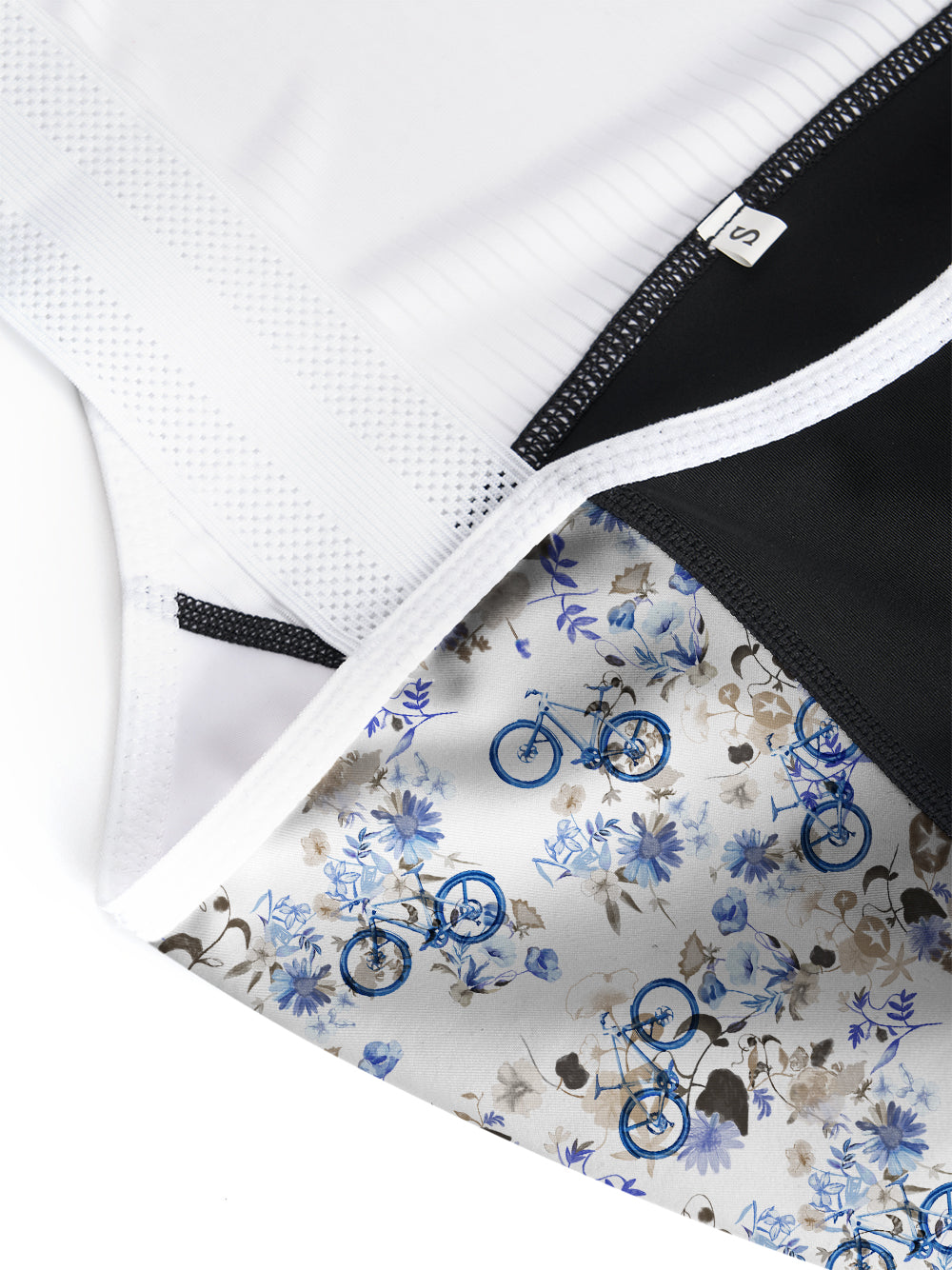 Orionride Bicycle Print Cycling Bib Short