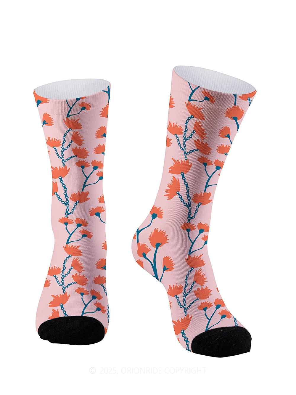 Orionride Flower Chain Cycling Socks