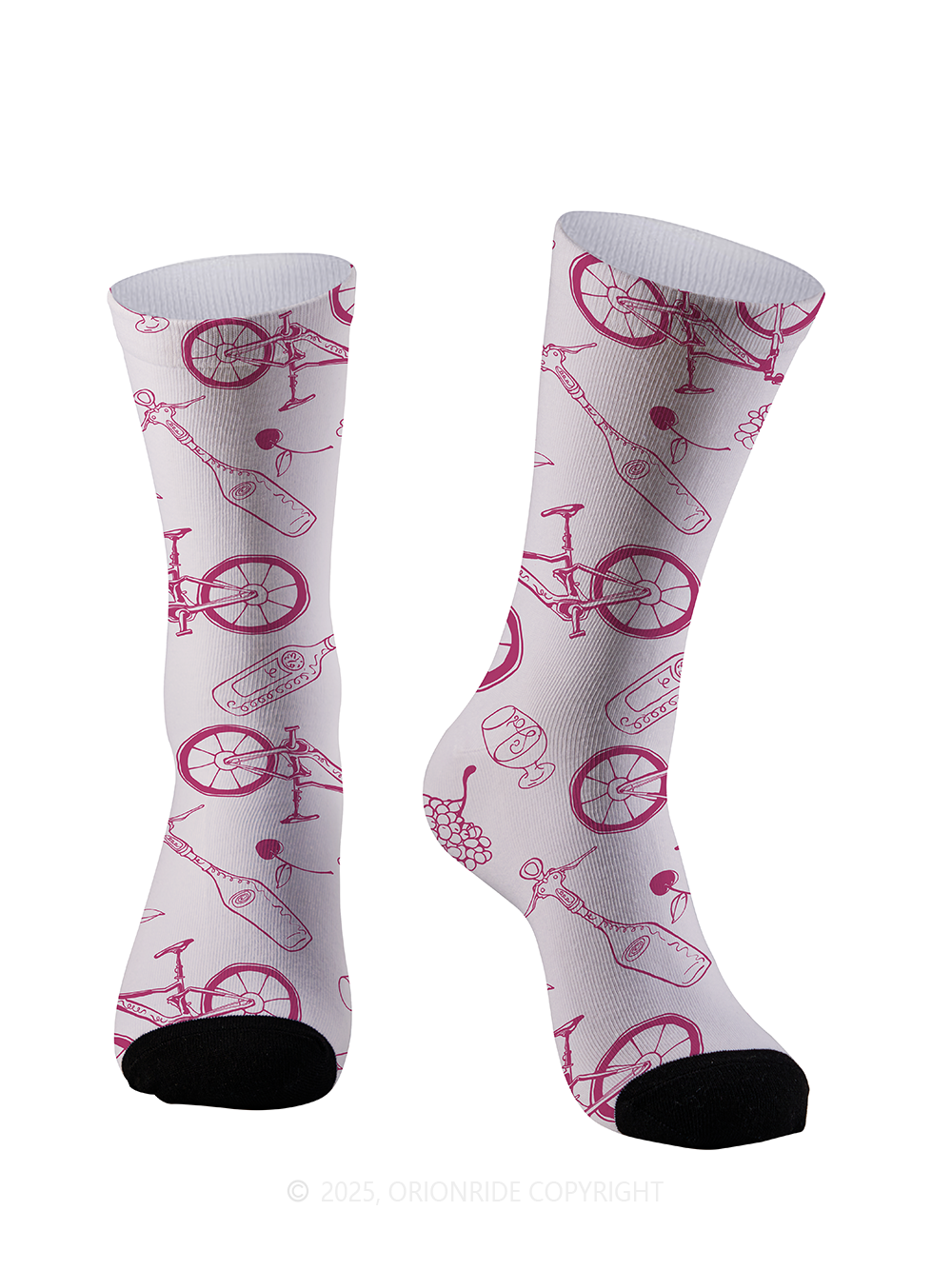 Orionride Fruit And Beer Cycling Socks