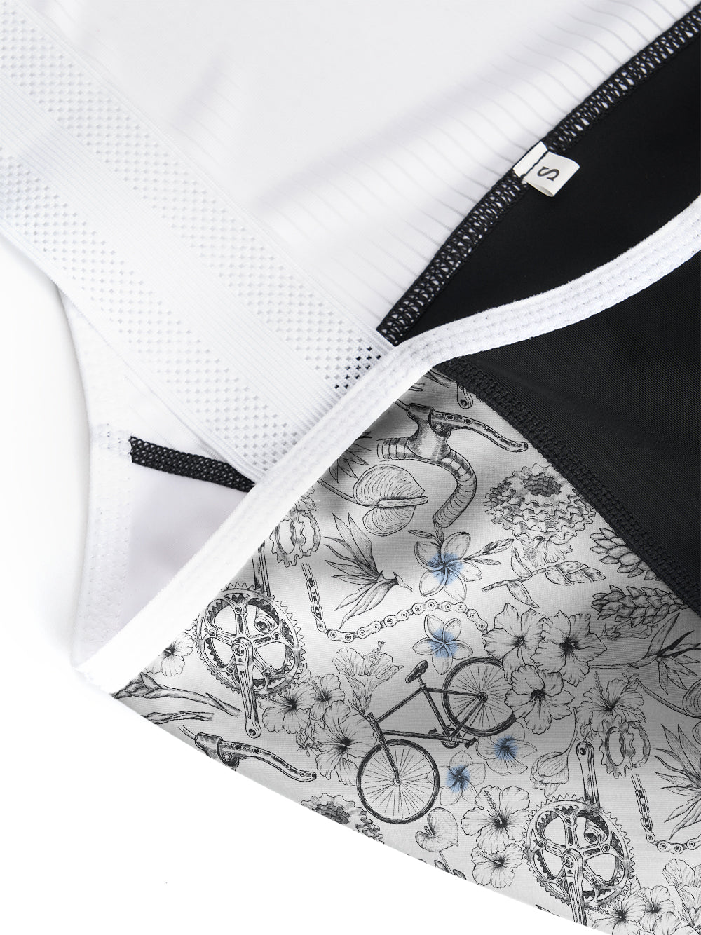 Orionride Plumeria Cycling Bib Short