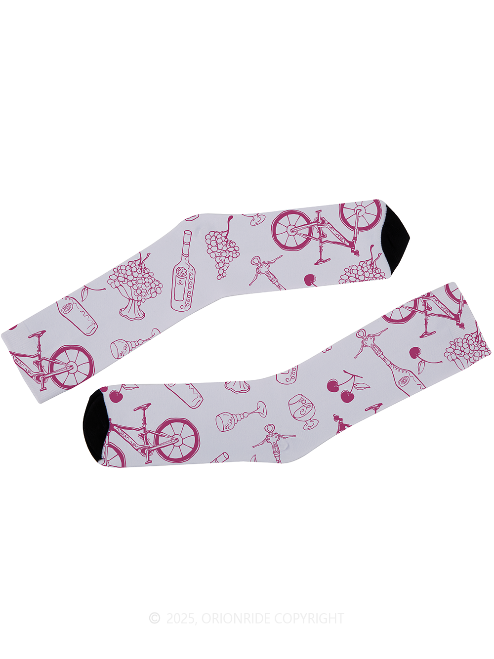 Orionride Fruit And Beer Cycling Socks