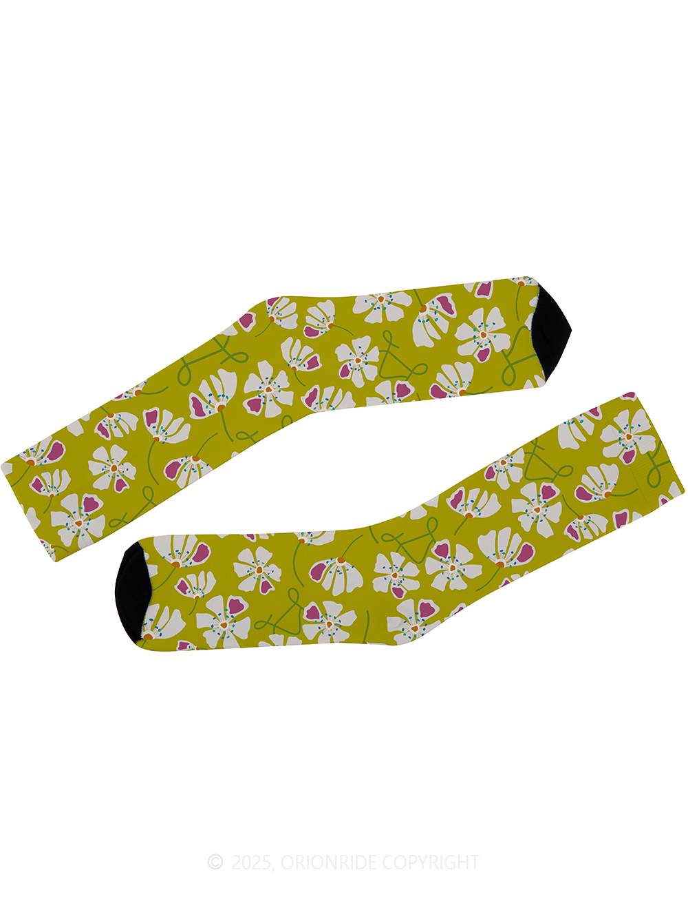 Orionride Flower Bicycle Cycling Socks