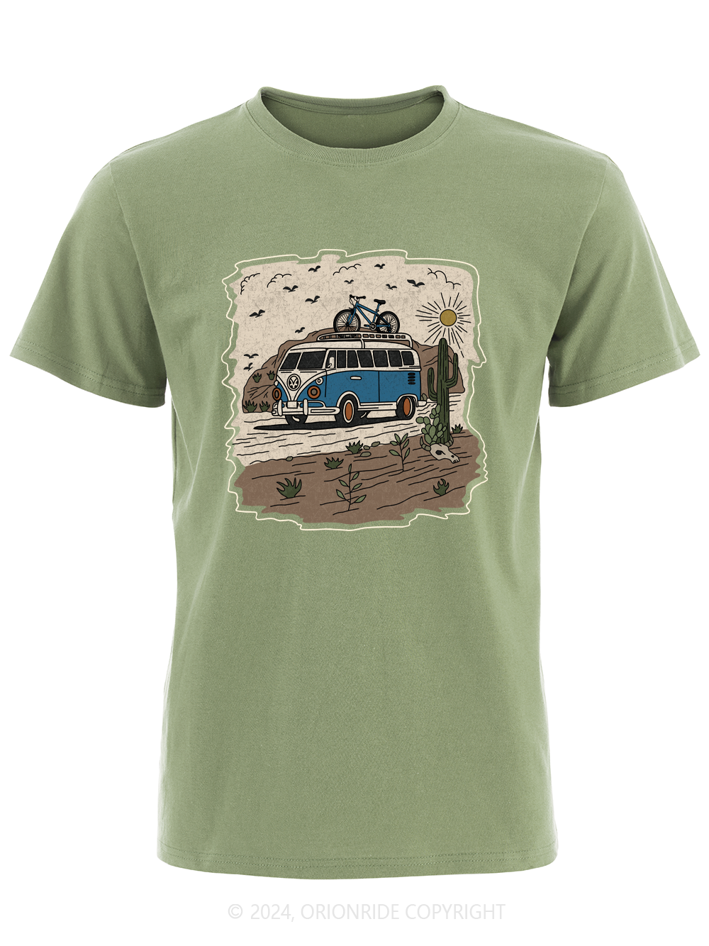 Orionride Short Sleeves Mountain Bus Bike T-Shirt