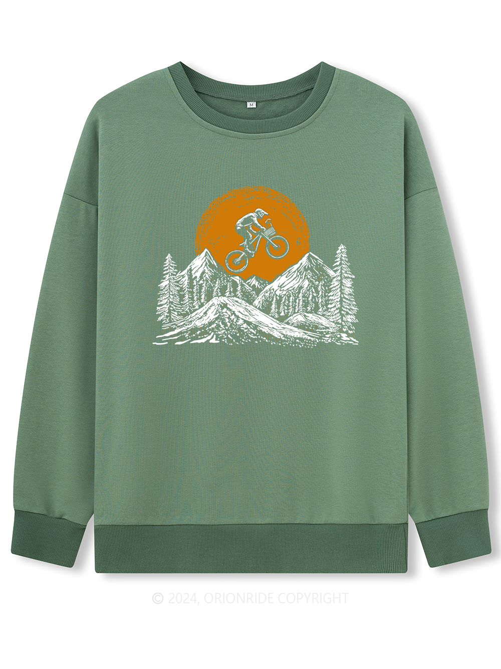 Orionride Long Sleeves Mountain Bike With Dog Bike Sweatshirts