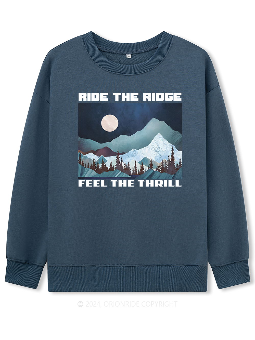 Orionride Long Sleeves Night Forest Bike Sweatshirts