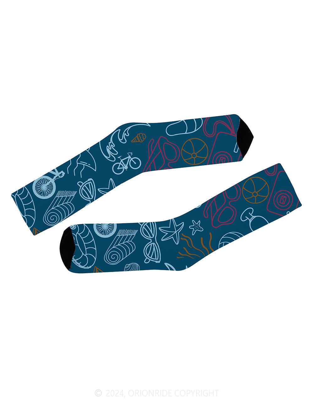 Orionride Hawaii Beach Cycling Socks