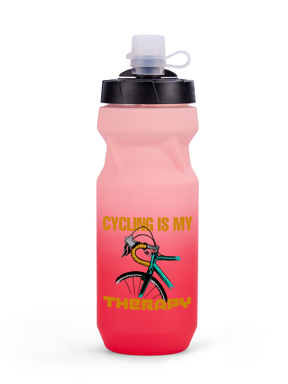 Orionride Cycling Is My Therapy 22oz Cycling Water Bottle