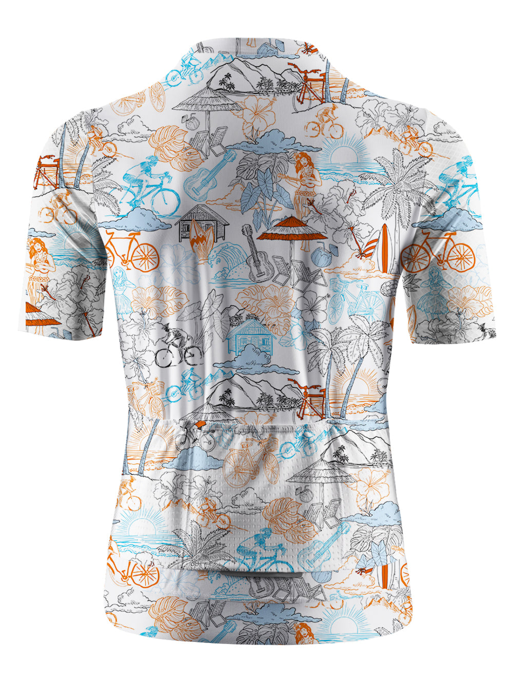 Orionride Short Sleeves Hawaiian Style Cycling Jersey